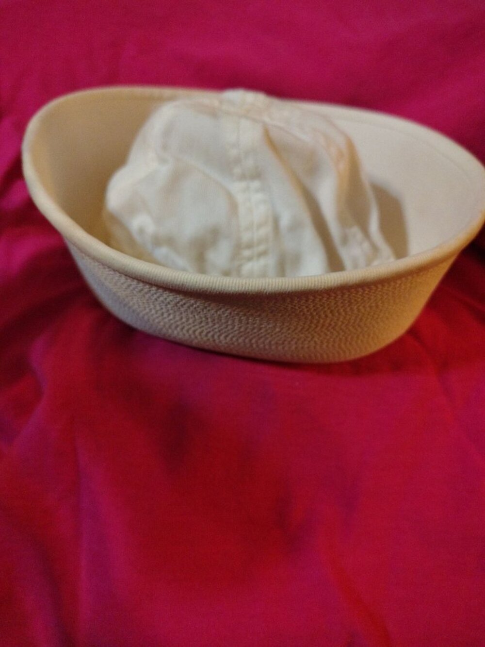 U.S. Navy White Sailor Dixie Cup Small - Vietnam Era Military Authentic Cotton
